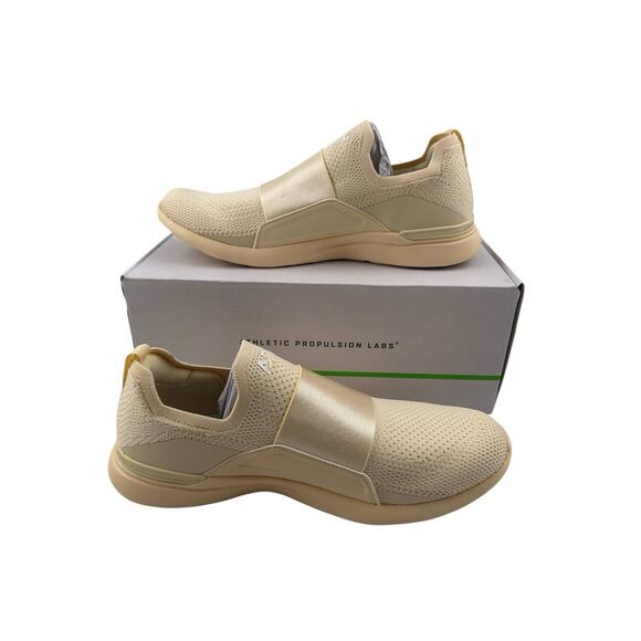 Athletic Propulsion Labs APL TechLoom Bliss Vanilla White Shoes / Men's 9 Travel - Picture 3 of 12